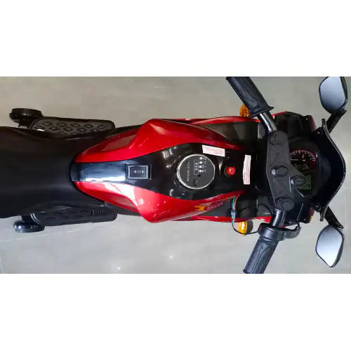 🚀 MOTOCICLETA INFANTIL 12V – MODELO DEPORTIVA (AZUL / ROJA)