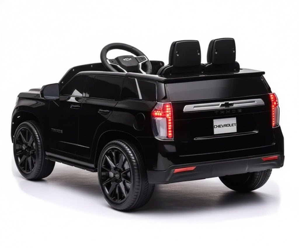 Kids Car Club™ Chevrolet Tahoe 12V Licenciado – Control Remoto, Suspensión en las 4 Ruedas, Luces LED y Música.🔥 OFERTA LIMITADA – SOLO HOY. Ideal para niños de 3 a 7 años. 🚗💨 Ahorra $3,499 MXN por lanzamiento.
