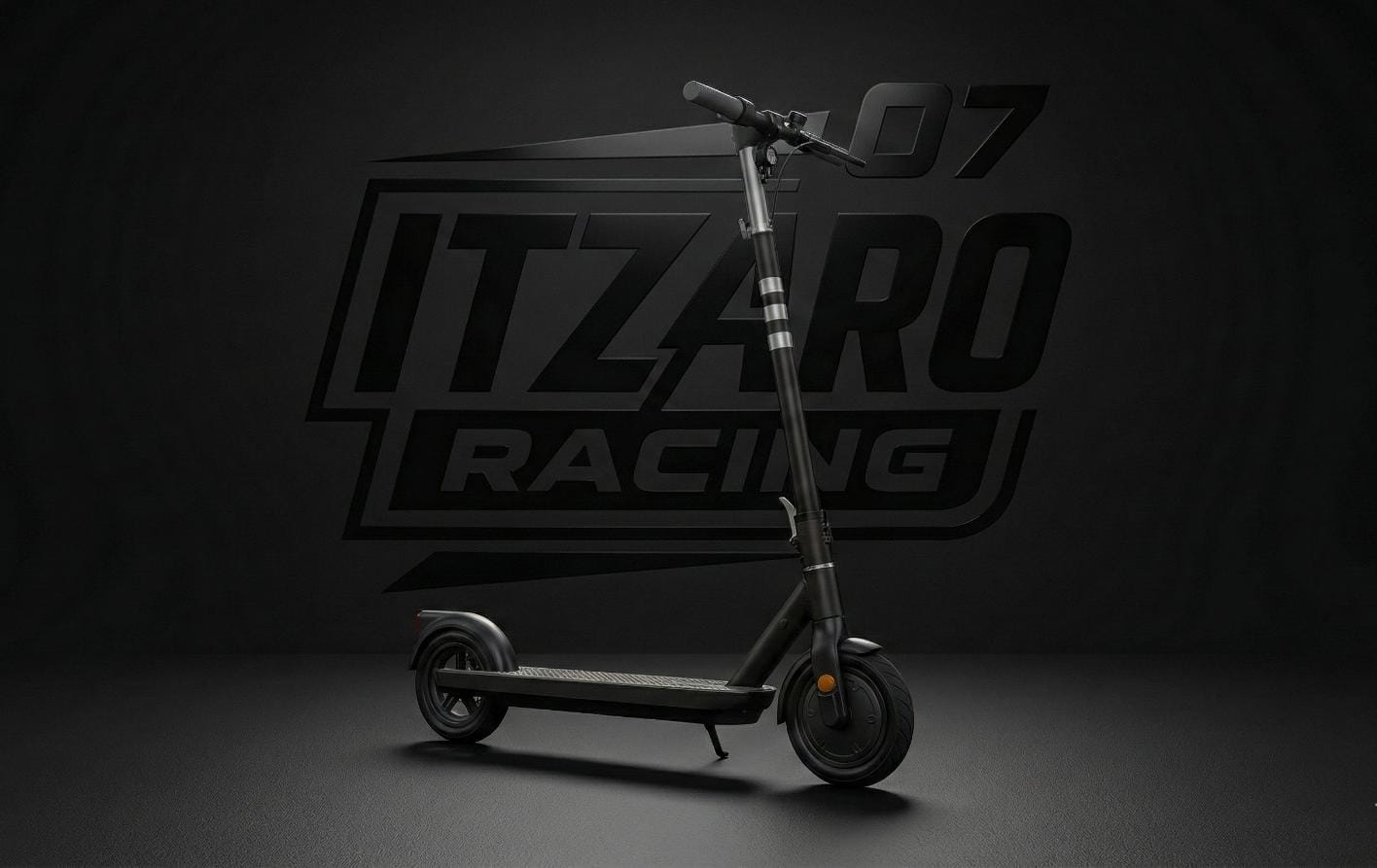 OKAI Neon Lite Scooter Eléctrico para Adultos, Scooter Ligero de 15.5 MPH y 18.6 Millas, Luz Ambiental, Potencia Máxima de 600W, Certificación UL