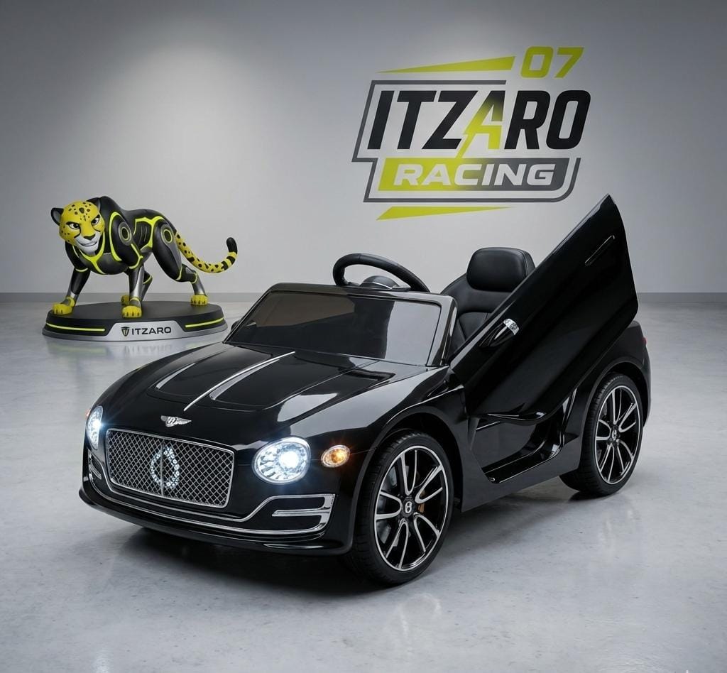 Bentley EXP12 Eléctrico 12V para Niños – Control Remoto, Luces LED, Música y Puertas de Alas